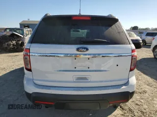 2014 Ford Utility Police Interceptor with VIN 1FM5K8AR9EGA64995, listed as a Copart auction lot 73059654 with 0 mi miles and Salvage Title. Bid and sale history available at carsss.com. Image 6.