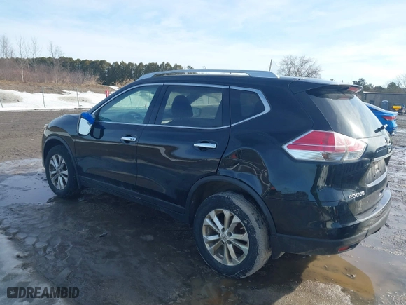 2016 Nissan Rogue S with VIN JN8AT2MV4GW146121, listed as a IAAI auction lot 41723124 with 195,681 mi miles. Bid and sale history available at carsss.com. Image 3.