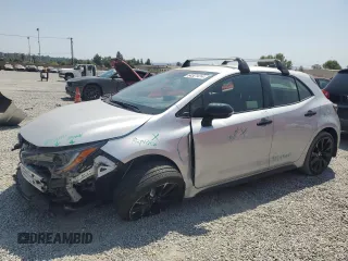 2022 Toyota Corolla Hatchback SE with VIN JTND4MBE2N3180993, listed as a Copart auction lot 64521414 with 15,393 mi miles and Salvage Title. Bid and sale history available at carsss.com. Image 1.