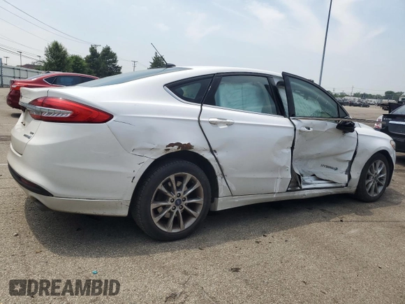 2017 Ford Fusion Hybrid SE with VIN 3FA6P0LU2HR380867, listed as a Copart auction lot 60428215 with 330,201 mi miles and Salvage title. Bid and sale history available at DreamBid. Image 3.