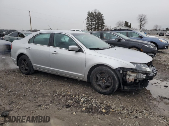 2011 Ford Fusion SE with VIN 3FAHP0HA3BR254872, listed as a Copart auction lot 88966625 with 140,360 mi miles and Salvage Title. Bid and sale history available at DreamBid. Image 4.