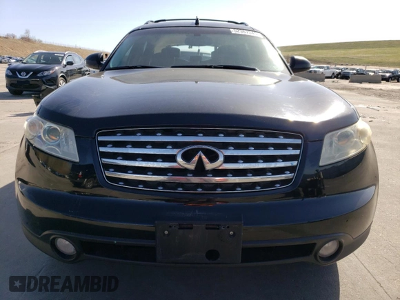2003 Infiniti FX35 w/Options with VIN JNRAS08W53X201007, listed as a Copart auction lot 52367345 with 136,984 mi miles and Salvage Title. Bid and sale history available at carsss.com. Image 5.