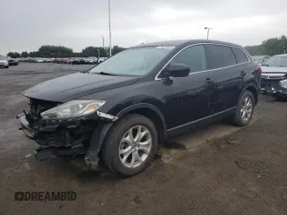 2013 Mazda CX-9 Touring with VIN JM3TB3CA7D0405282, listed as a Copart auction lot 61434845 with 121,124 mi miles and Salvage title. Bid and sale history available at DreamBid. Image 1.