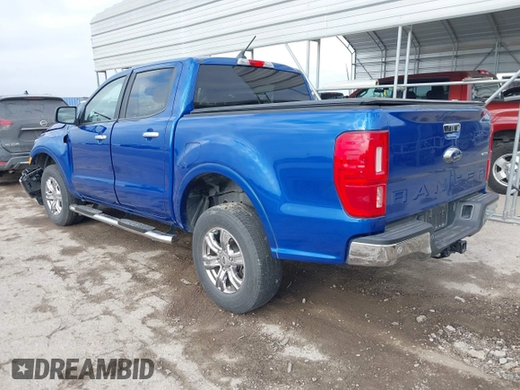 2020 Ford Ranger XL with VIN 1FTER4EHXLLA61375, listed as a IAAI auction lot 41242671 with 44,106 mi miles. Bid and sale history available at carsss.com. Image 3.
