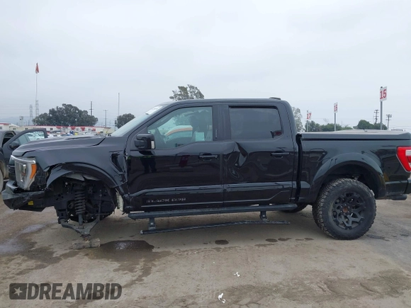 2021 Ford F-150 XL with VIN 1FTFW1E50MKF07932, listed as a IAAI auction lot 41286986 with 14,721 mi miles. Bid and sale history available at carsss.com. Image 14.