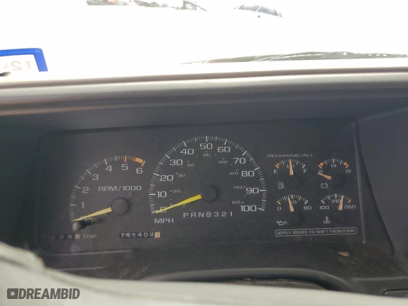 1996 Chevrolet Tahoe with VIN 3GNEK18R9TG165142, listed as a Copart auction lot 70018514 with 141,403 mi miles and Salvage Title. Bid and sale history available at carsss.com. Image 9.