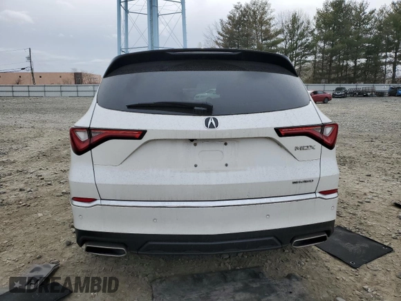 2022 Acura MDX w/Technology Package with VIN 5J8YE1H45NL043239, listed as a Copart auction lot 47295685 with 40,427 mi miles and Salvage Title. Bid and sale history available at carsss.com. Image 6.