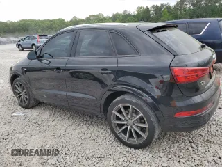 2018 Audi Q3 Premium with VIN WA1BCCFS3JR016128, listed as a Copart auction lot 53683375 with 71,172 mi miles and Salvage title. Bid and sale history available at DreamBid. Image 2.