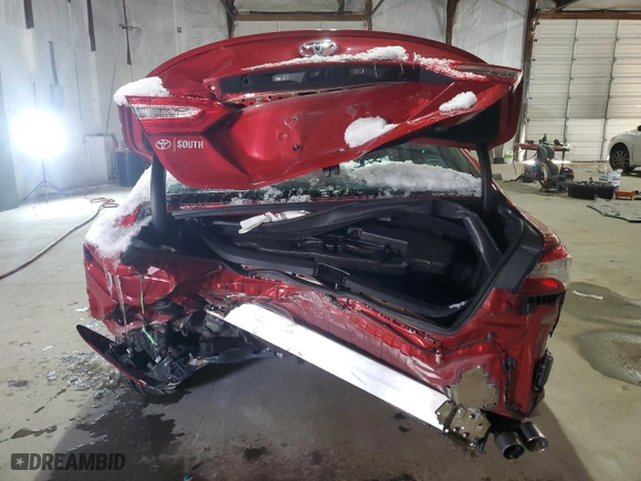 2020 Toyota Camry SE with VIN 4T1M11AK4LU303277, listed as a Copart auction lot 45722635 with 42,500 mi miles and Salvage Title. Bid and sale history available at carsss.com. Image 6.