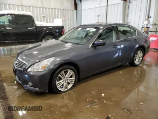 2012 Infiniti G25 Sedan x with VIN JN1DV6AR2CM730446, listed as a Copart auction lot 45760615 with 142,033 mi miles and Non Repairable. Bid and sale history available at carsss.com. Image 1.