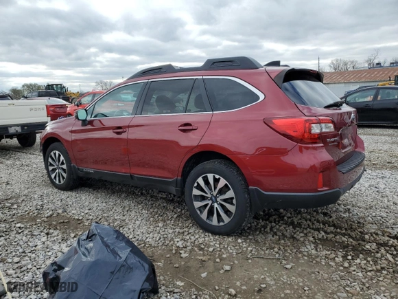 2016 Subaru Outback 2.5i Limited with VIN 4S4BSBNC8G3202381, listed as a Copart auction lot 51045865 with 181,544 mi miles and Salvage Title. Bid and sale history available at carsss.com. Image 2.
