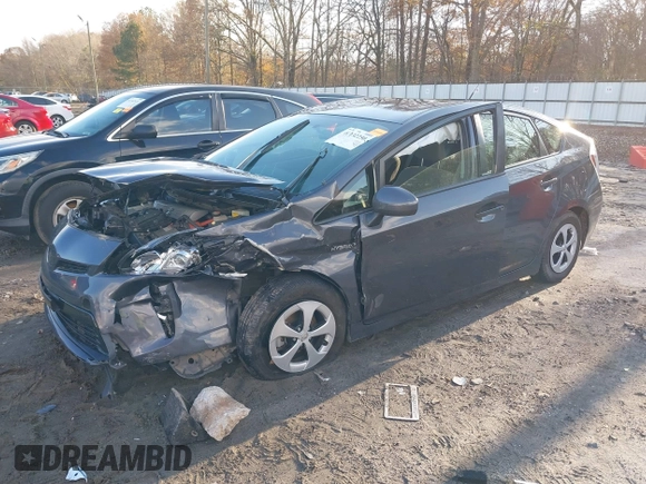 2015 Toyota Prius Four with VIN JTDKN3DU7F1984792, listed as a IAAI auction lot 41132250 with 1 mi miles. Bid and sale history available at carsss.com. Image 17.