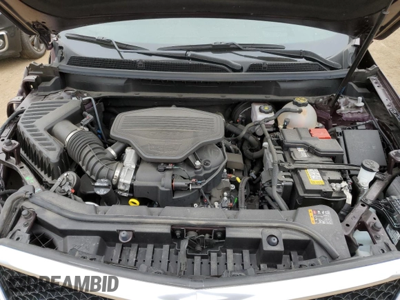 2021 Cadillac XT5 AWD Sport with VIN 1GYKNGRS2MZ142286, listed as a Copart auction lot 60699515 with 17,406 mi miles and Salvage title. Bid and sale history available at DreamBid. Image 11.