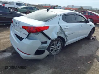 2012 Kia Optima EX with VIN 5XXGN4A70CG065145, listed as a IAAI auction lot 41674539 with 107,620 mi miles. Bid and sale history available at carsss.com. Image 4.