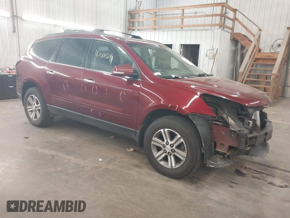 2015 Chevrolet Traverse LT с VIN 1GNKVGKD6FJ151356, выставлен на аукционе IAAI как лот 42389124 с пробегом 206 906 миль миль и . История ставок и продаж доступна на DreamBid. Изображение 1.