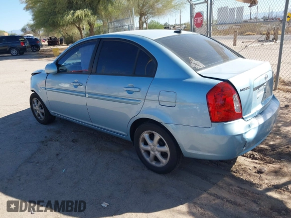 2008 Hyundai Accent GLS with VIN KMHCN46C28U230274, listed as a IAAI auction lot 42427490 with 150,436 mi miles and . Bid and sale history available at DreamBid. Image 3.