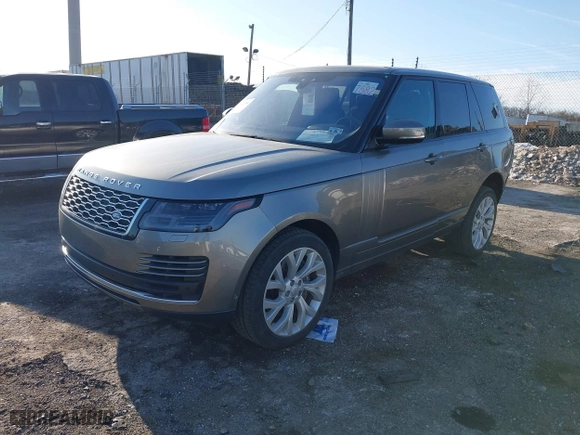 2020 Land Rover Range Rover HSE with VIN SALGS2RU3LA599056, listed as a IAAI auction lot 41443561 with 61,201 mi miles. Bid and sale history available at carsss.com. Image 17.