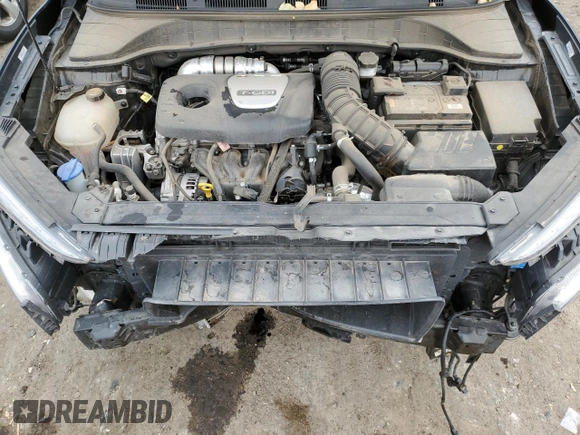 2021 Hyundai Kona Ultimate with VIN KM8K53A52MU656474, listed as a Copart auction lot 84827104 with 77,992 mi miles and Salvage Title. Bid and sale history available at carsss.com. Image 12.