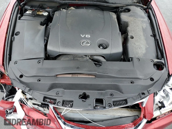 2006 Lexus IS 250 with VIN JTHBK262X65013954, listed as a Copart auction lot 55437155 with 158,395 mi miles and Clean Title. Bid and sale history available at DreamBid. Image 11.