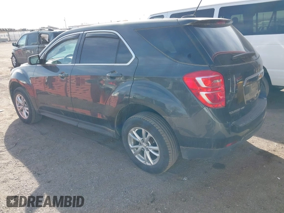 2017 Chevrolet Equinox LS with VIN 2GNFLEEK0H6288847, listed as a IAAI auction lot 41828740 with 110,049 mi miles and . Bid and sale history available at DreamBid. Image 3.