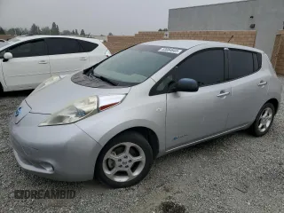 2012 Nissan LEAF SL with VIN JN1AZ0CP8CT016245, listed as a Copart auction lot 53084645 with 67,310 mi miles and Clean Title. Bid and sale history available at DreamBid. Image 1.