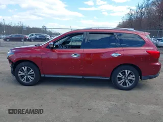 2017 Nissan Pathfinder SV with VIN 5N1DR2MN9HC665042, listed as a IAAI auction lot 41869485 with 117,384 mi miles and . Bid and sale history available at DreamBid. Image 14.