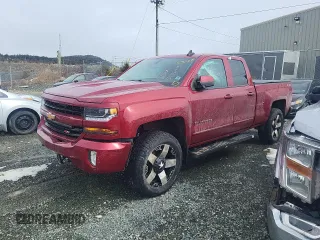 2019 Chevrolet Silverado 1500 LT with VIN 2GCVKPEC7K1133261, listed as a Copart auction lot 46862085 with 95,784 mi miles and Salvage Title. Bid and sale history available at DreamBid. Image 1.
