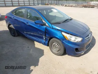 2016 Hyundai Accent SE with VIN KMHCT4AE6GU990270, listed as a IAAI auction lot 42063321 with 109,883 mi miles. Bid and sale history available at carsss.com. Image 1.
