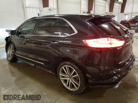 2019 Ford Edge Titanium with VIN 2FMPK4K95KBC20405, listed as a Copart auction lot 50784865 with 63,145 mi miles and Salvage Title. Bid and sale history available at carsss.com. Image 2.