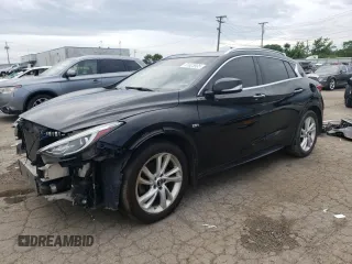 2017 Infiniti QX30 Premium with VIN SJKCH5CP9HA026644, listed as a Copart auction lot 61625905 with 83,885 mi miles and Clean title. Bid and sale history available at DreamBid. Image 1.