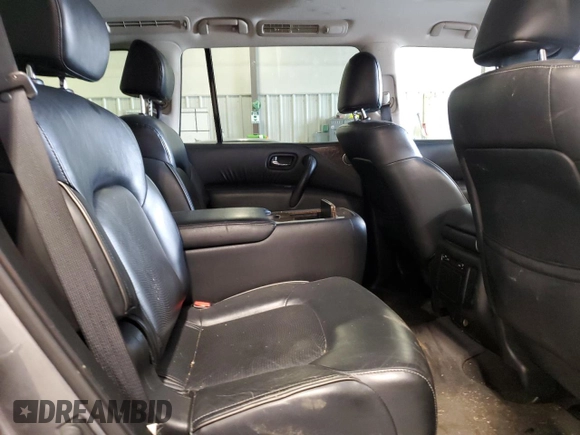 2015 Infiniti QX80 with VIN JN8AZ2NE1F9082792, listed as a Copart auction lot 48997125 with 128,947 mi miles and Salvage Title. Bid and sale history available at carsss.com. Image 11.