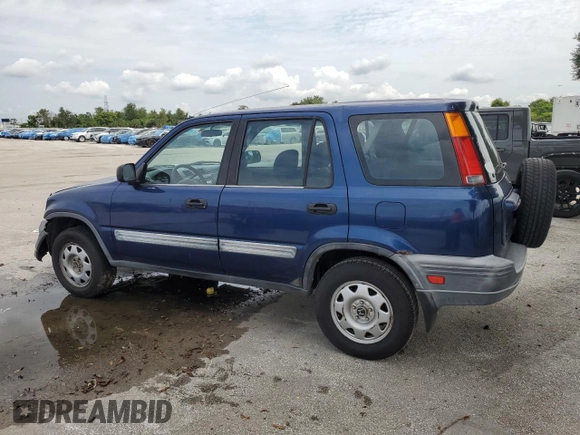 1999 Honda CR-V LX with VIN JHLRD1840XC037215, listed as a Copart auction lot 71116744 with 156,385 mi miles and Salvage Title. Bid and sale history available at carsss.com. Image 2.