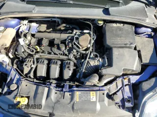 2014 Ford Focus Titanium with VIN 1FADP3J27EL410059, listed as a Copart auction lot 41634085 with 156,053 mi miles and Salvage Title. Bid and sale history available at carsss.com. Image 12.