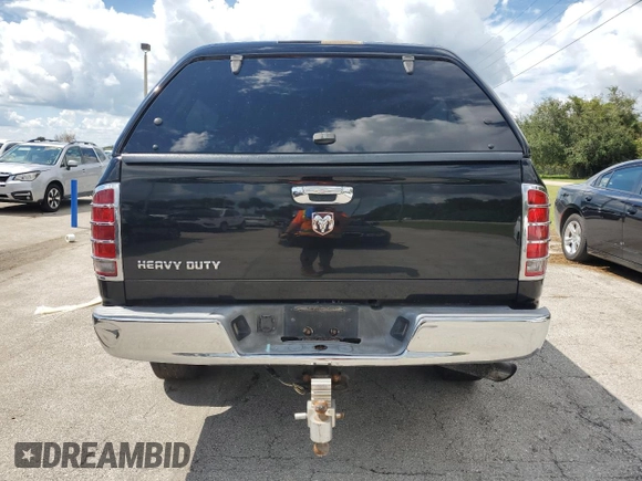 2006 Dodge Ram 2500 SLT with VIN 3D7KR28CX6G131407, listed as a Copart auction lot 74279604 with 0 mi miles and Non Repairable. Bid and sale history available at carsss.com. Image 6.