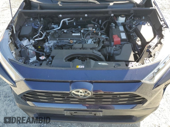 2020 Toyota RAV4 XLE with VIN 2T3W1RFV2LW074325, listed as a Copart auction lot 58693665 with 34,830 mi miles and Salvage title. Bid and sale history available at DreamBid. Image 12.