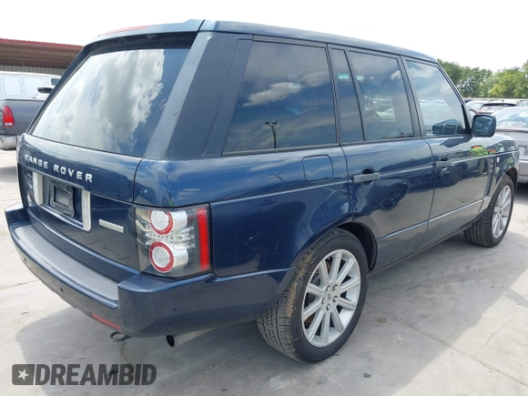 2011 Land Rover Range Rover SC with VIN SALMF1E4XBA341400, listed as a IAAI auction lot 42414485 with 150,907 mi miles and . Bid and sale history available at DreamBid. Image 4.