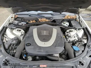 2009 Mercedes-Benz S-Class 5.5L V8 with VIN WDDNG71X59A245895, listed as a Copart auction lot 44046305 with 126,026 mi miles and Salvage Title. Bid and sale history available at carsss.com. Image 12.