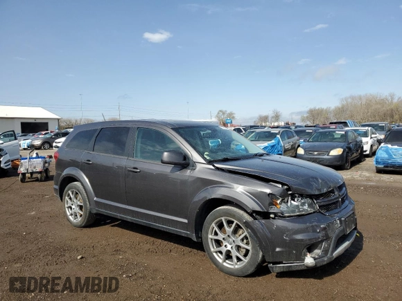 2015 Dodge Journey R/T with VIN 3C4PDDEG4FT655547, listed as a Copart auction lot 51601945 with 93,353 mi miles and Salvage Title. Bid and sale history available at DreamBid. Image 4.