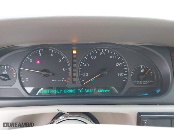 2000 Cadillac Eldorado with VIN 1G6EL12Y9YU184545, listed as a IAAI auction lot 40993392 with 51,983 mi miles. Bid and sale history available at carsss.com. Image 7.