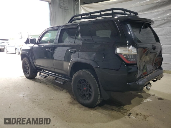 2023 Toyota 4Runner TRD Pro с VIN JTELU5JR6P6186223, выставлен на аукционе Copart как лот 57649985 с пробегом 21 555 миль миль и Списание • Salvage title. История ставок и продаж доступна на DreamBid. Изображение 2.