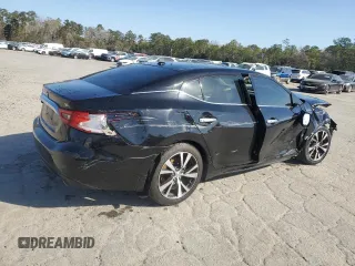2017 Nissan Maxima SV with VIN 1N4AA6AP8HC440368, listed as a Copart auction lot 48684055 with 96,400 mi miles and Salvage Title. Bid and sale history available at carsss.com. Image 3.