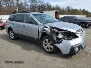 2013 Subaru Outback Premium with VIN 4S4BRBGC2D3309236, listed as a Copart auction lot 54017115 with 108,038 mi miles and Salvage Title. Bid and sale history available at carsss.com. Image 4.