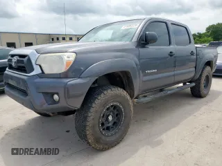 2015 Toyota Tacoma with VIN 5TFLU4EN5FX129672, listed as a Copart auction lot 61600325 with 190,953 mi miles and Salvage title. Bid and sale history available at DreamBid. Image 1.