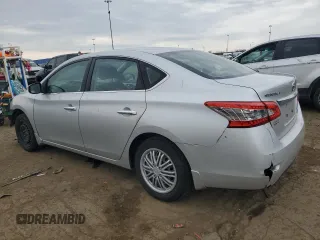 2014 Nissan Sentra S with VIN 3N1AB7AP8EL671772, listed as a Copart auction lot 51105295 with Not Provided miles and Salvage Title. Bid and sale history available at DreamBid. Image 2.