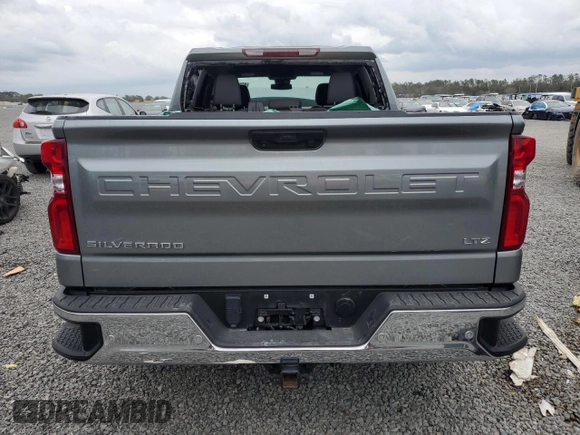 2023 Chevrolet Silverado 1500 LTZ with VIN 2GCUDGED5P1108879, listed as a Copart auction lot 45944835 with 0 mi miles and Non Repairable. Bid and sale history available at carsss.com. Image 6.