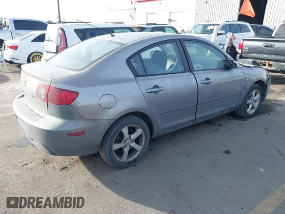 2005 Mazda 3 i with VIN JM1BK12F351282436, listed as a IAAI auction lot 41073319 with 251,020 mi miles and . Bid and sale history available at DreamBid. Image 4.
