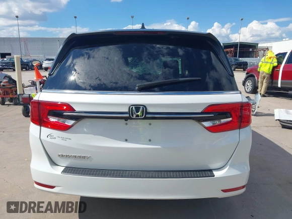 2022 Honda Odyssey EX with VIN 5FNRL6H56NB053487, listed as a IAAI auction lot 42237976 with Not provided miles and . Bid and sale history available at DreamBid. Image 16.