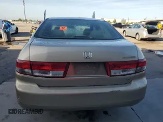 2003 Honda Accord LX with VIN 1HGCM563X3A108447, listed as a Copart auction lot 60288235 with 142,381 mi miles and Salvage title. Bid and sale history available at DreamBid. Image 6.