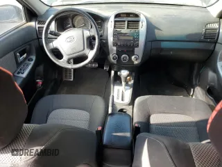 2008 Kia Spectra with VIN KNAFE161485015792, listed as a Copart auction lot 50378905 with 162,100 mi miles and Salvage Title. Bid and sale history available at carsss.com. Image 8.