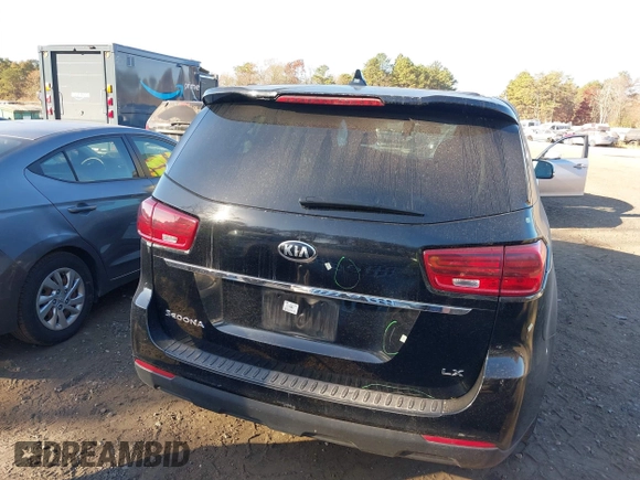 2019 Kia Sedona EX with VIN KNDMB5C16K6567116, listed as a IAAI auction lot 40785368 with 64,832 mi miles. Bid and sale history available at carsss.com. Image 16.